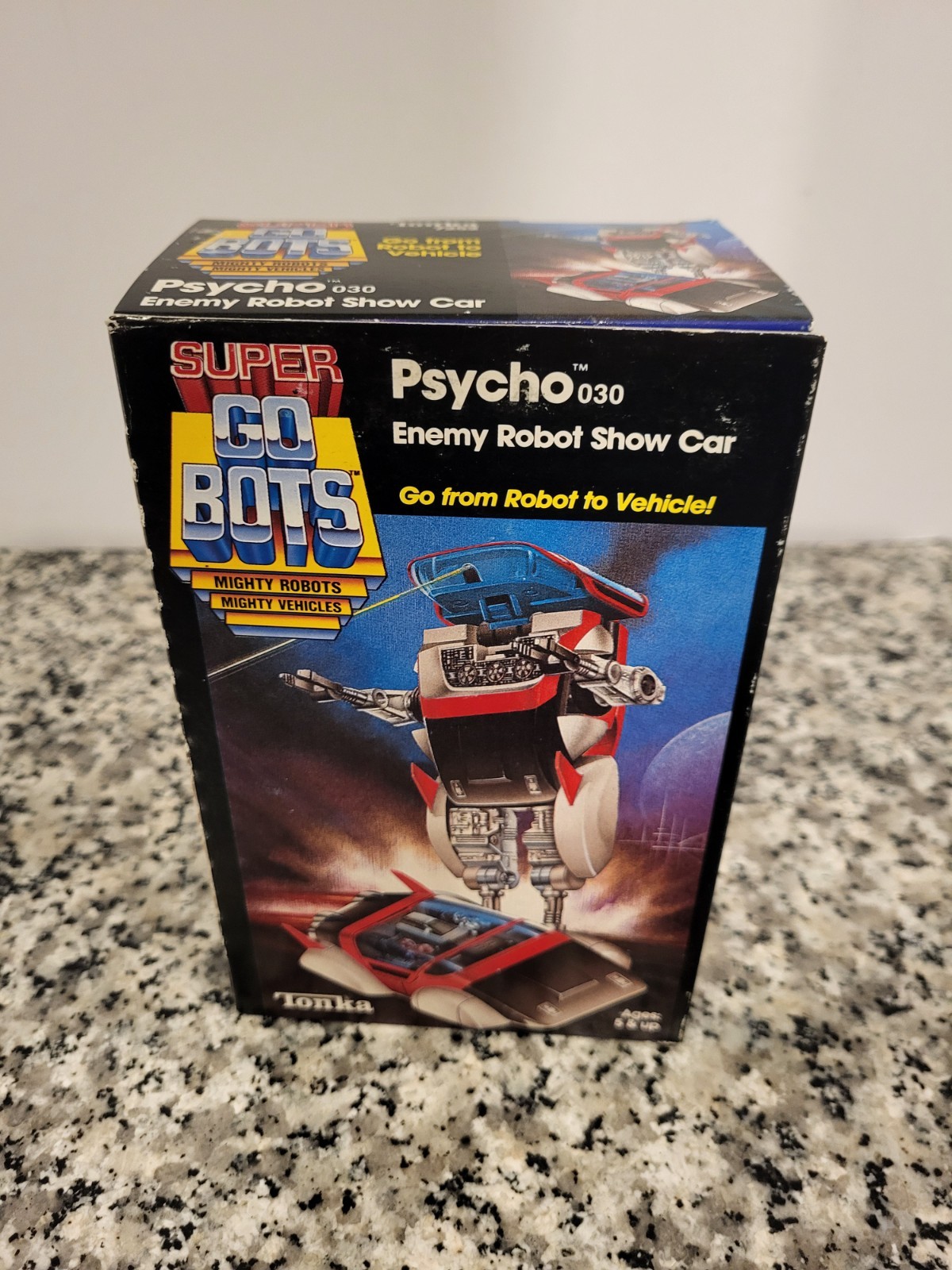 Psycho 030 1984 SUPER GO BOTS Tonka 7252 Vintage NEW MIB