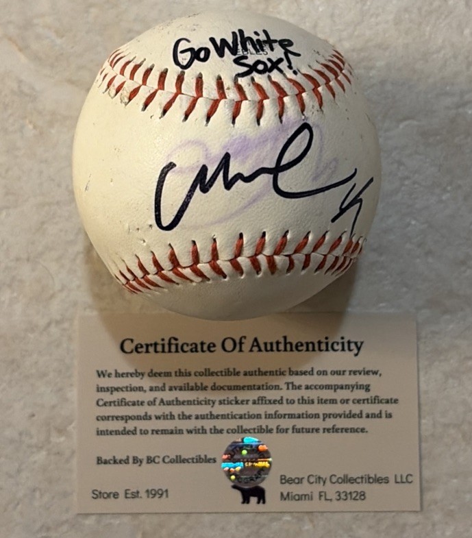 Munetaka Murakami Signed Baseball With Matching COA Cert Card “go white sox” Ins Munetaka Murakami Signed Baseball With Matching COA Cert Card “go white sox” Ins