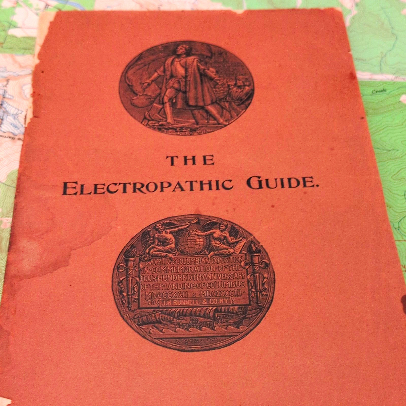 The Electropathic Guide 1899 Quack Medicine Antique Book