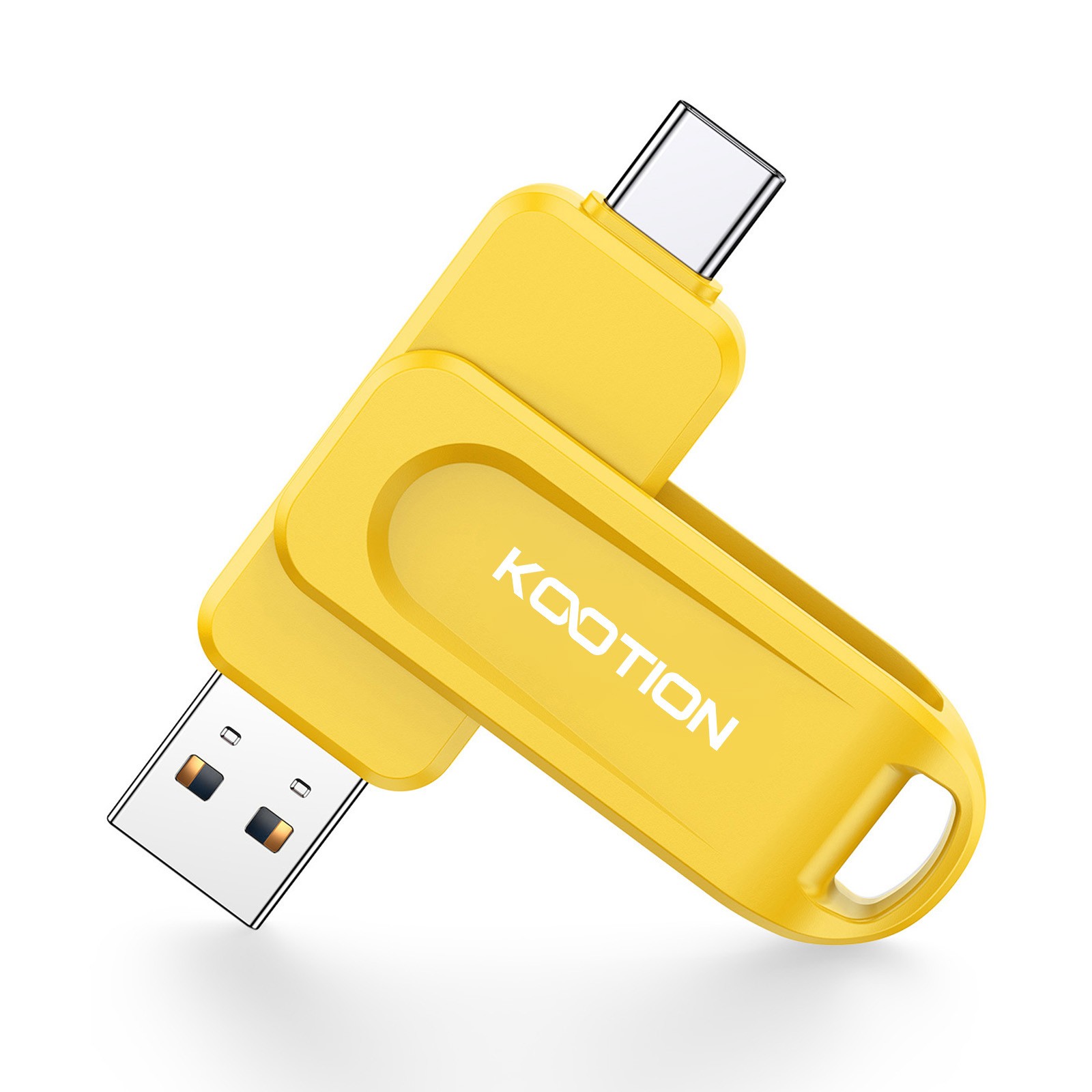 Kootion 32GB 64GB 128G USB 2.0 2 in1 Type-C USB Flash Drive Dual Drive Wholesale