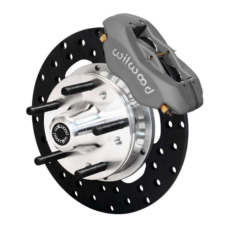 Wilwood 140-1017-BD 1964-1974 GM Forged Dynalite Front Drag Brake Kit, 10.75 in.