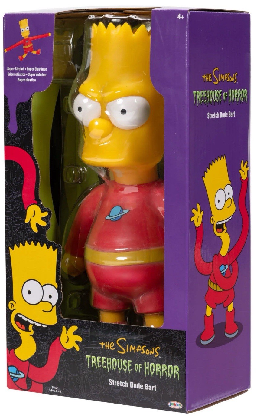 The Simpsons Treehouse Of Horror Stretch Dude Bart Jakks Pacific The Simpsons Treehouse Of Horror Stretch Dude Bart Jakks Pacific