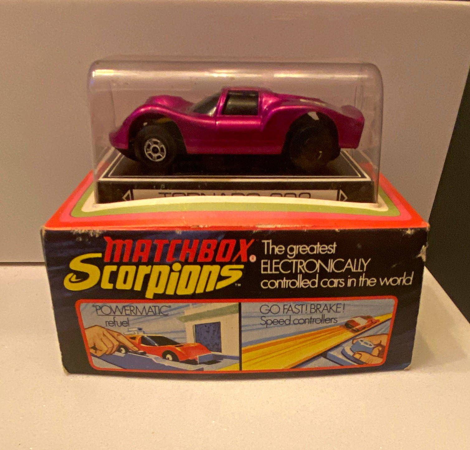 Matchbox Scorpions Volkswagen 2000 VW 1968 Purple 1:64 Diecast Unopened Box
