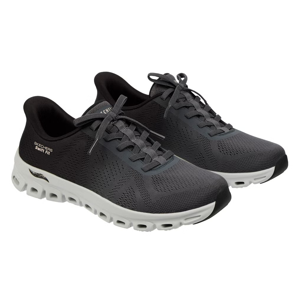 NEW - Skechers Women's Hands Free Swift Fit Sneaker Black Pick Size NEW - Skechers Women's Hands Free Swift Fit Sneaker Black Pick Size