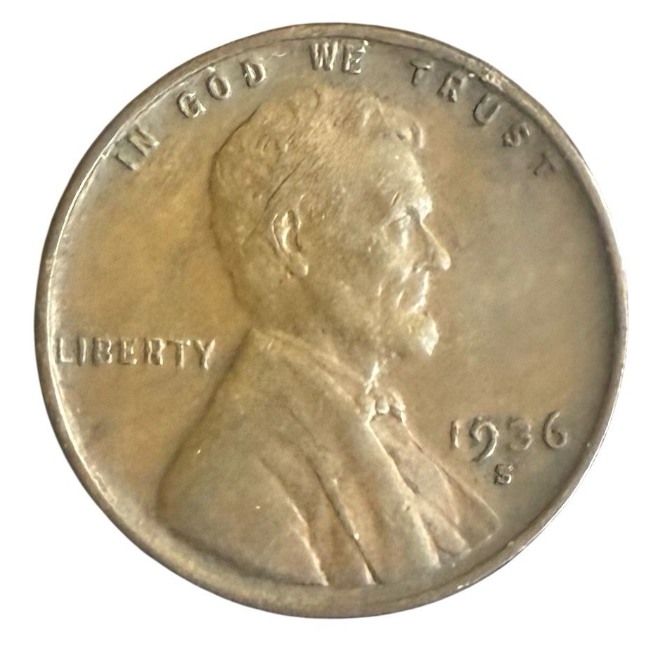 1936 S Lincoln Wheat Cent G Or Better