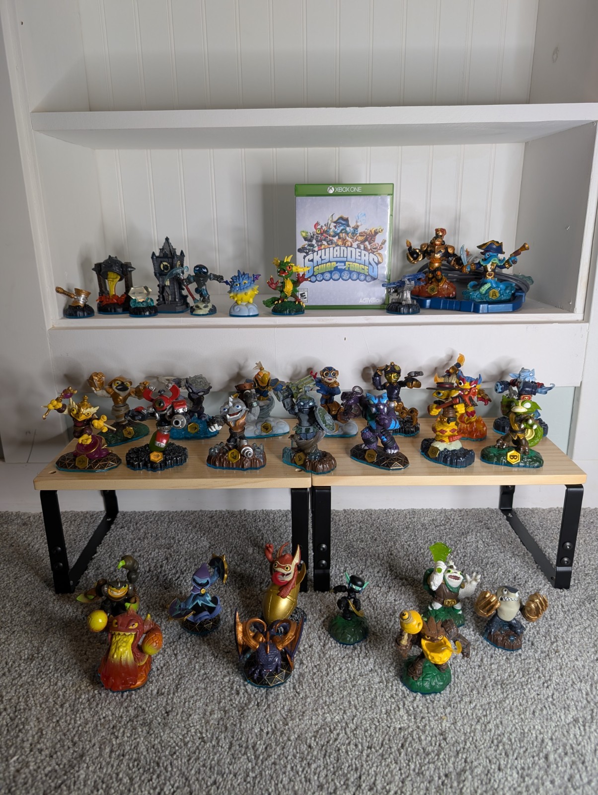 Skylanders Xbox One Game & Portal Swap Force Lot  ALL Swappers Doom Stone +More