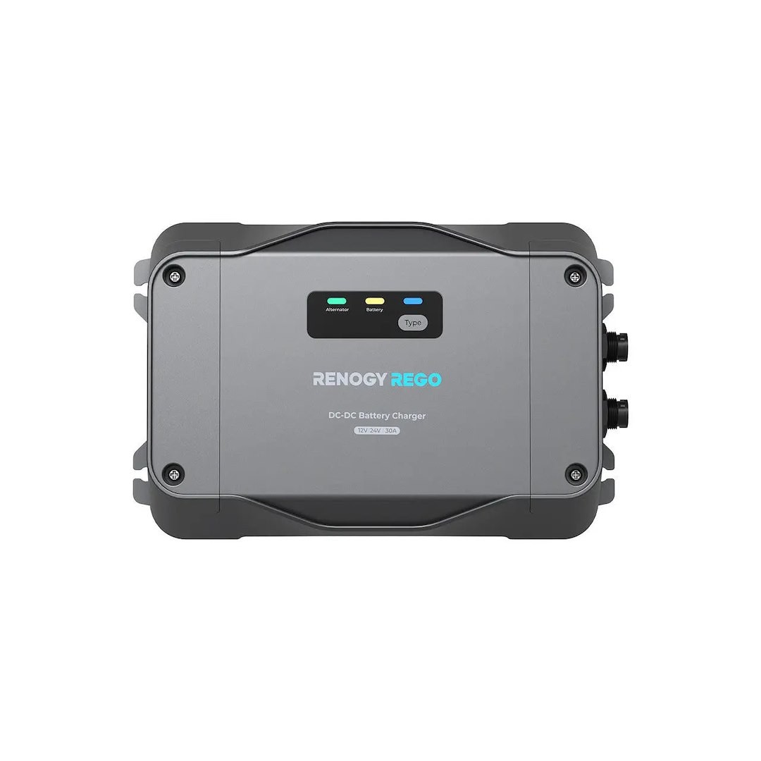 Renogy RBC2115DS21WG1US DC-DC Battery Charger 30A 12V/24V with MPPT 450W