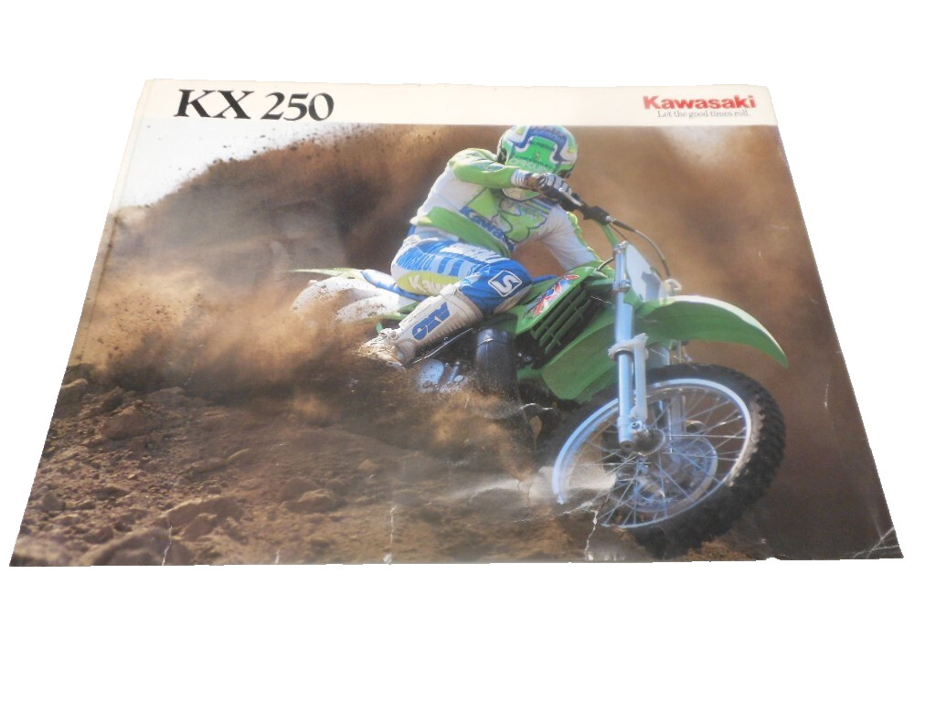Kawasaki Factory Dealer Brochure 1990 KX250 99969-2065