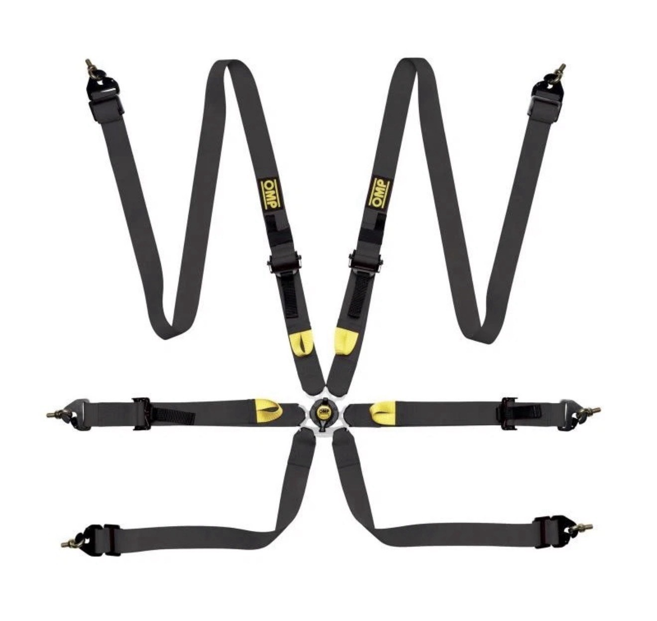 OMP Racing Safety Harness First 2” Black OMP Racing Safety Harness First 2” Black