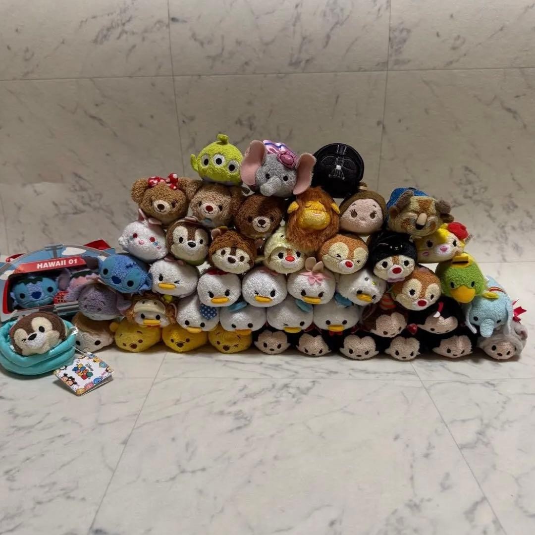 Disney Tsum Tsum Plush Toy Lot 45 Characters Bundle Disney Tsum Tsum Plush Toy Lot 45 Characters Bundle