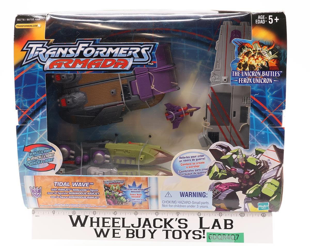 Tidal Wave Transformers Armada 2003 Hasbro Action Figure NEW SEALED