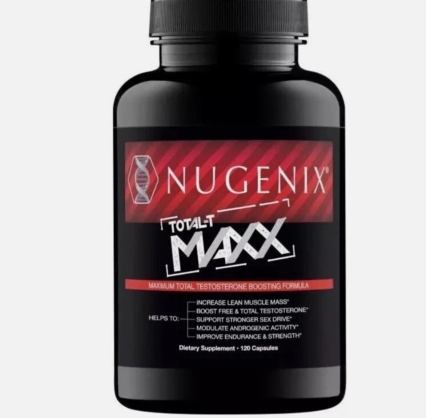 Total-T Nugenix Maxx - Maximum Total Testosterone Booster for Men, 120