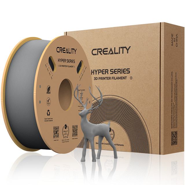 Creality PLA Filament 1.75mm Hyper PLA 3D Printer Filament 1KG for DIY 3D Printe