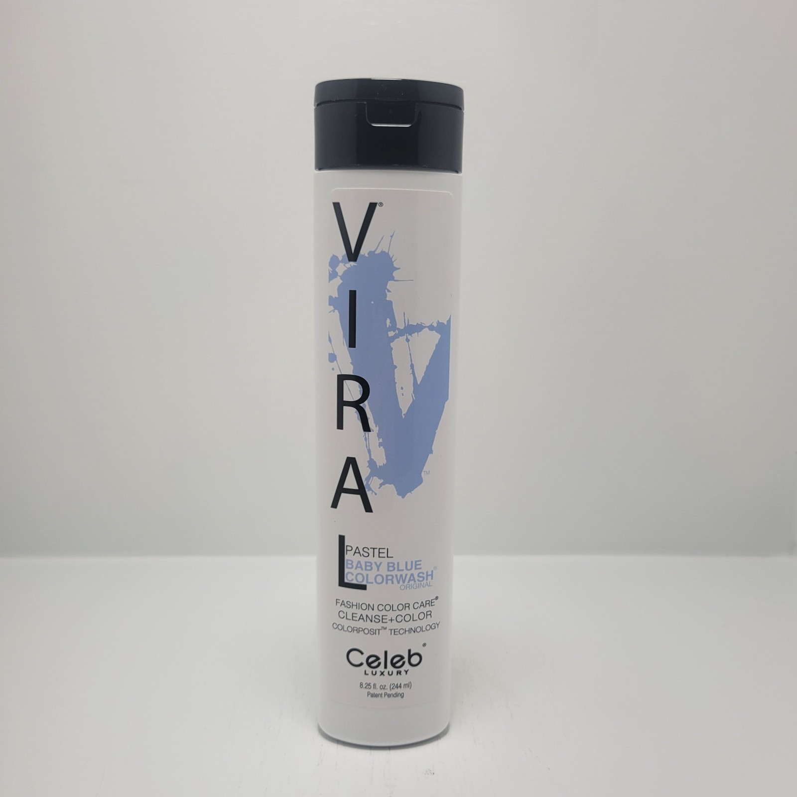 Celeb Luxury Viral Pastel Baby Blue Colorwash Shampoo 8.25 oz | New | Celeb Luxury Viral Pastel Baby Blue Colorwash Shampoo 8.25 oz | New |