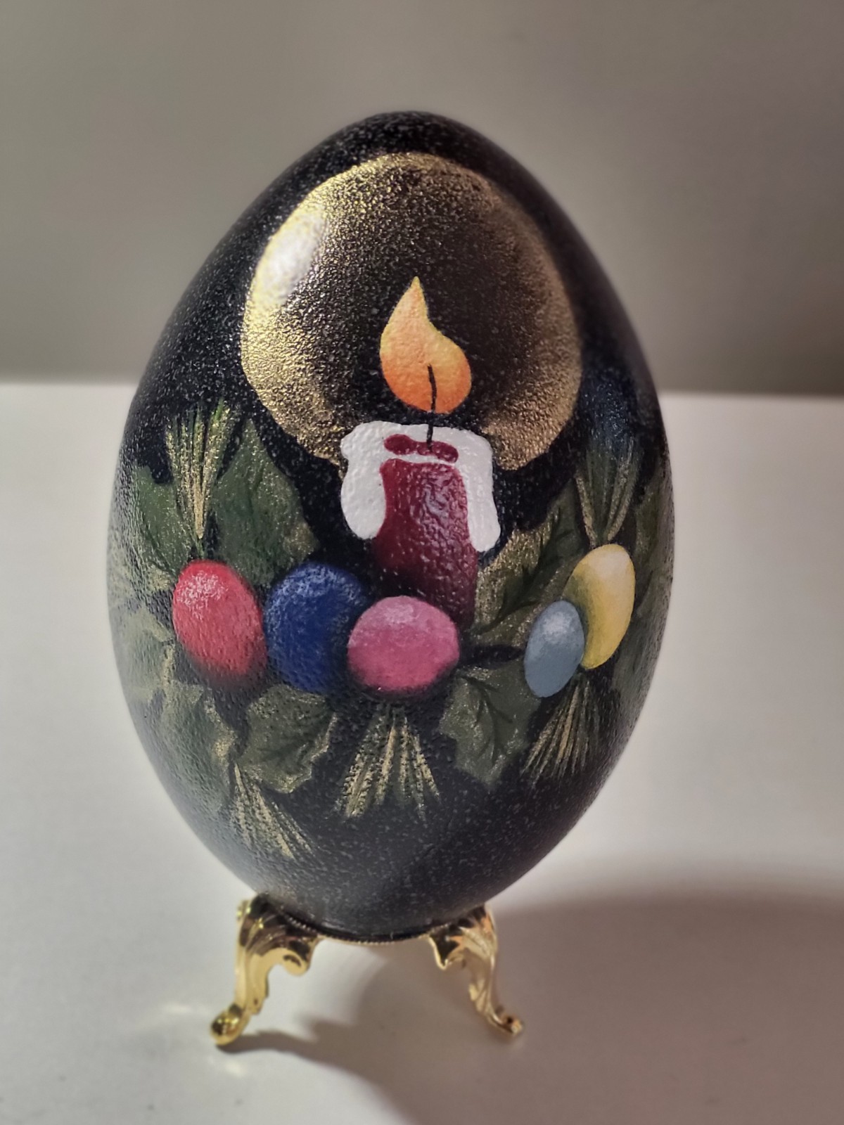 Hand Painted Emu Egg Hand Painted Emu Egg
