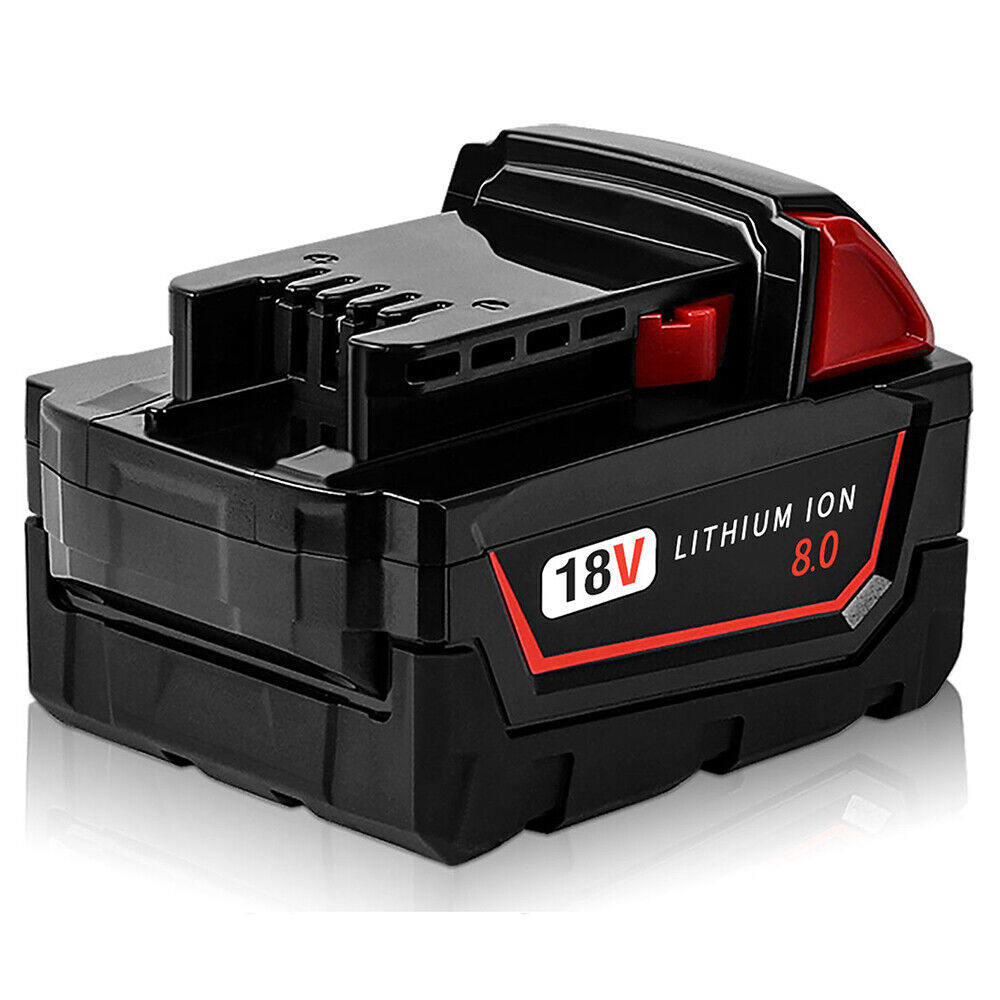 1/10Pack Lithium 8 Ah Extended Capacity Battery for M18 48-11-1860 for Milwaukee