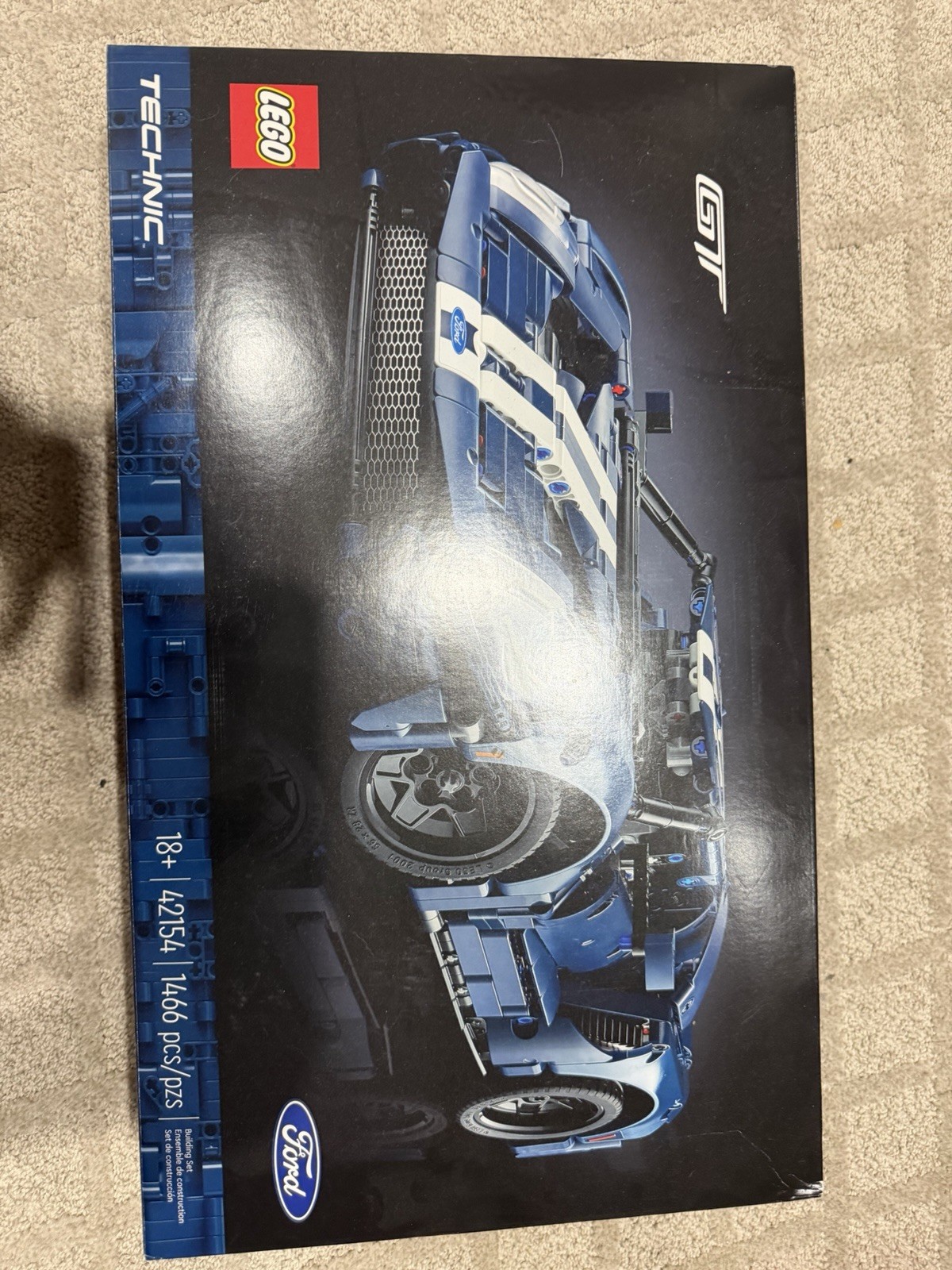 LEGO Technic Ford GT 2022 – Set 421541,466 pieces · Released 2023 · Ages 18+ LEGO Technic Ford GT 2022 – Set 421541,466 pieces · Released 2023 · Ages 18+