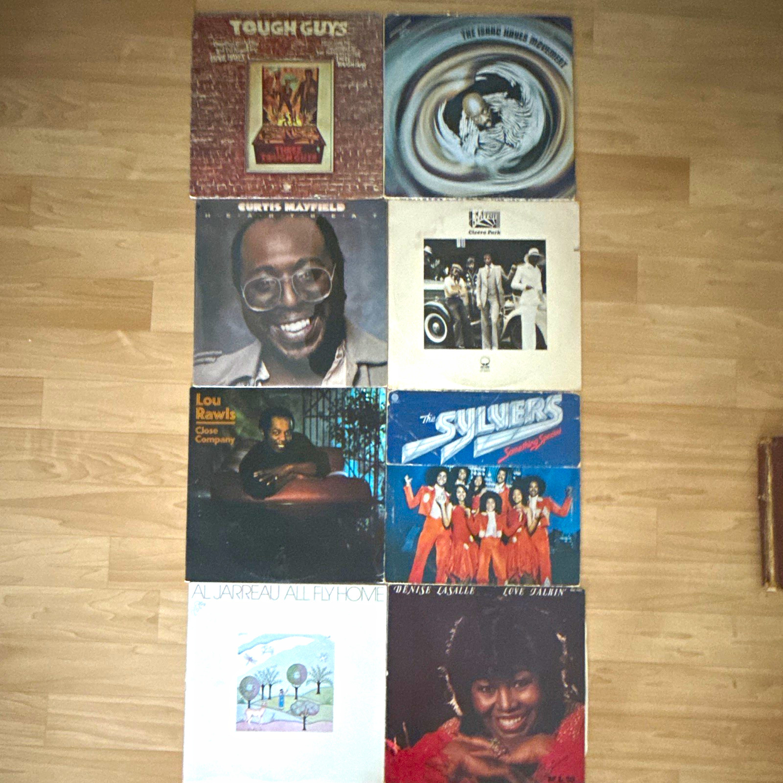 Vintage Soul R&B Vinyl Record Lot of 8 Curtis Mayfield, Isaac Hayes, & More Vintage Soul R&B Vinyl Record Lot of 8 Curtis Mayfield, Isaac Hayes, & More