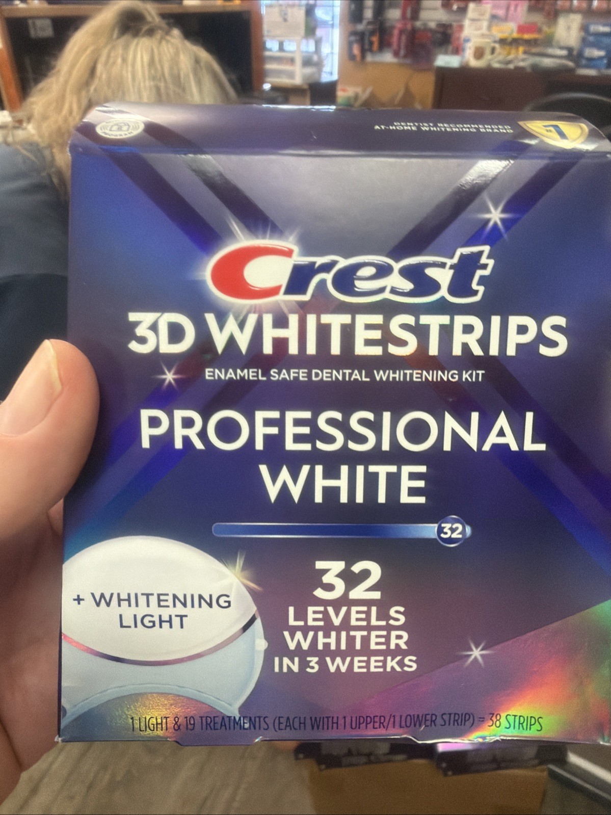 Crest 3D White Teeth Whitening Kit W/light Crest 3D White Teeth Whitening Kit W/light