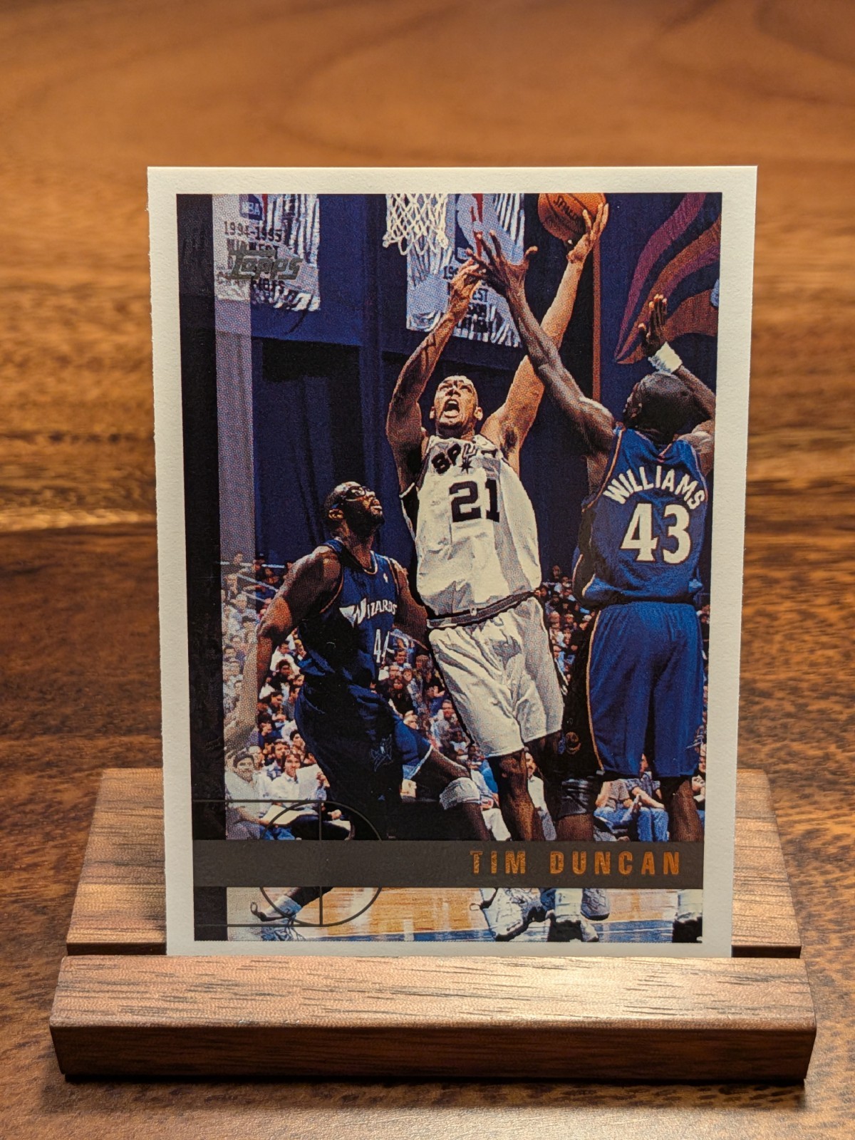 1997-98 Topps - Tim Duncan #115 (RC) 1997-98 Topps - Tim Duncan #115 (RC)