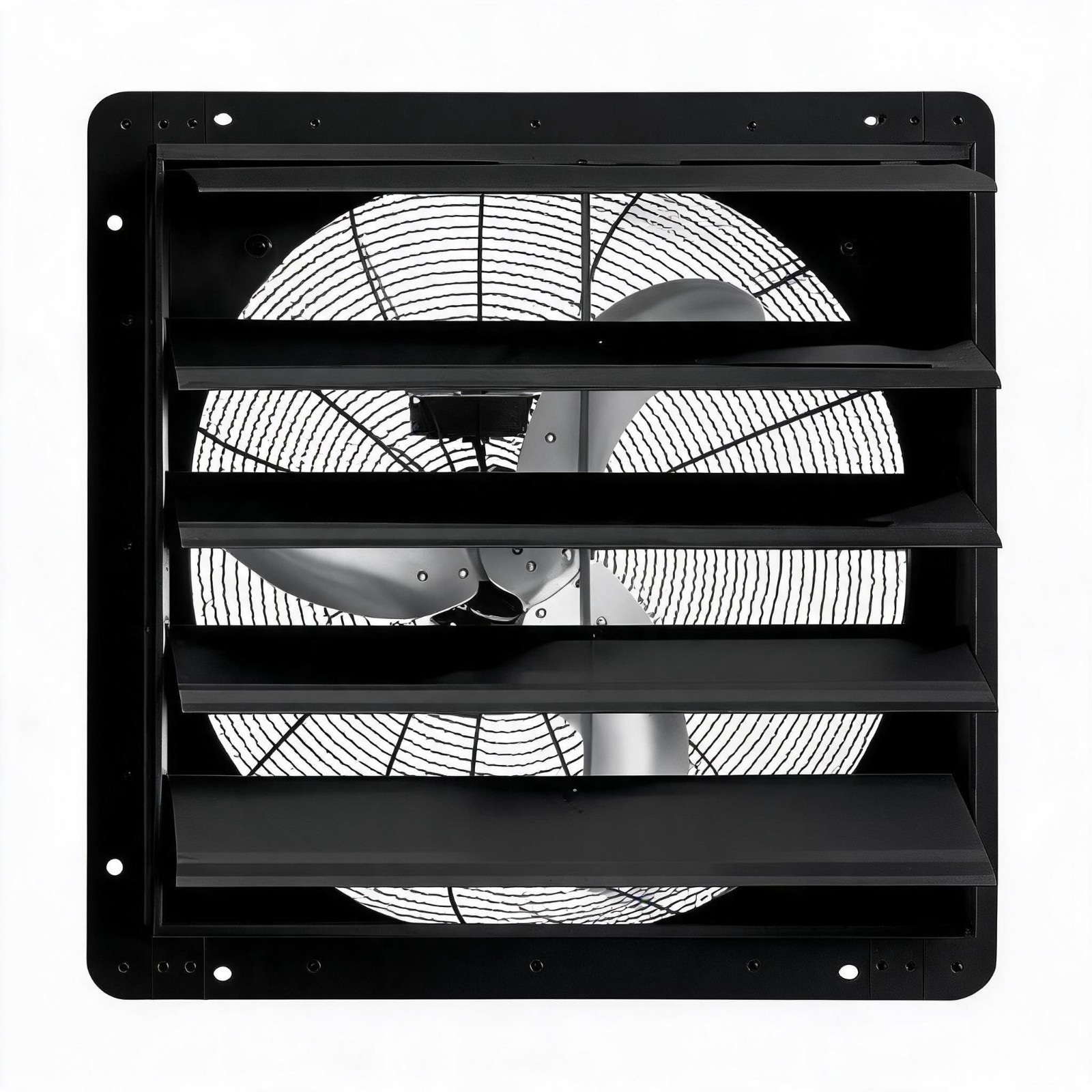 20/24 Inch Shutter Exhaust Fan,Aluminum Wall Mounted Exhaust Fan, 2660/3837CFM