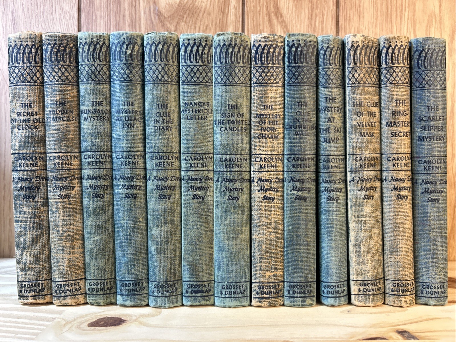 Vintage Lot of 13 Nancy Drew HC\'s 1930-1954 Vintage Lot of 13 Nancy Drew HC\'s 1930-1954