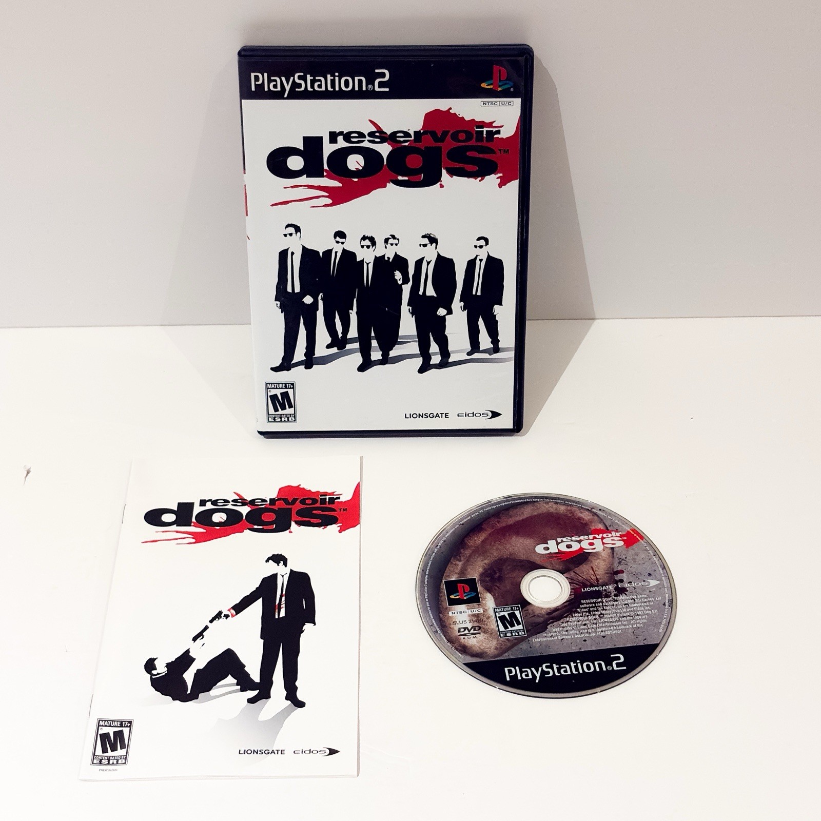 Reservoir Dogs (Sony PlayStation 2, 2006) CIB w/ Manual TESTED Reservoir Dogs (Sony PlayStation 2, 2006) CIB w/ Manual TESTED