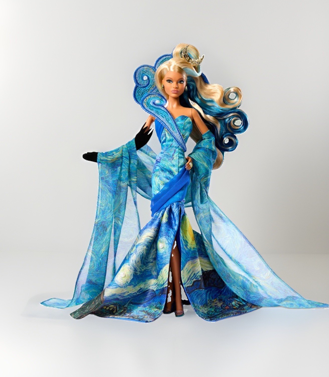 BARBIE x MoMA Vincent van Gogh Doll The Starry Night Limited Edition Doll, New