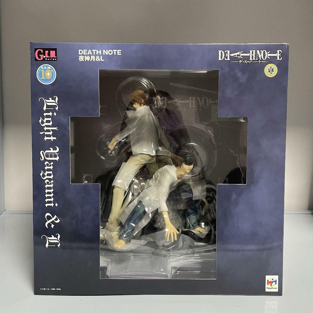 G.E.M. Series Light Yagami & L Figure DEATH NOTE MegaHouse Japan Anime