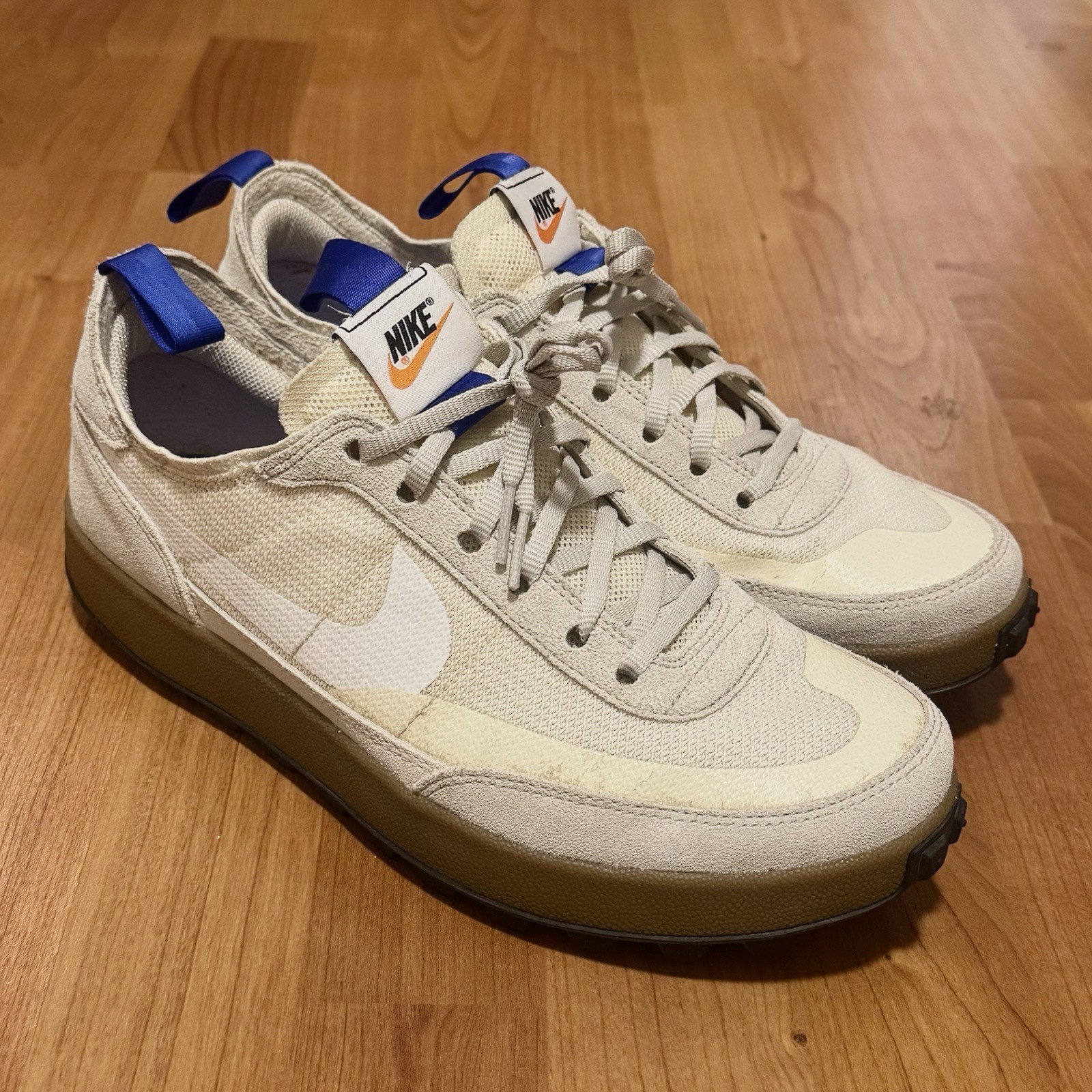 Men’s Nike x Tom Sachs Craft General Purpose Shoes Studio White Blue Sz M9.5/W11