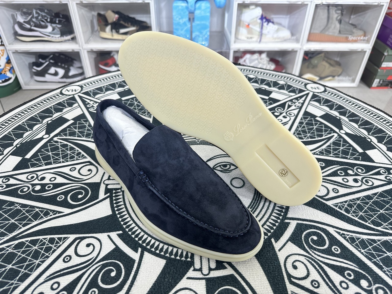 New Loro Piana Summer Walk Navy Casual Shoes Mens Shoes