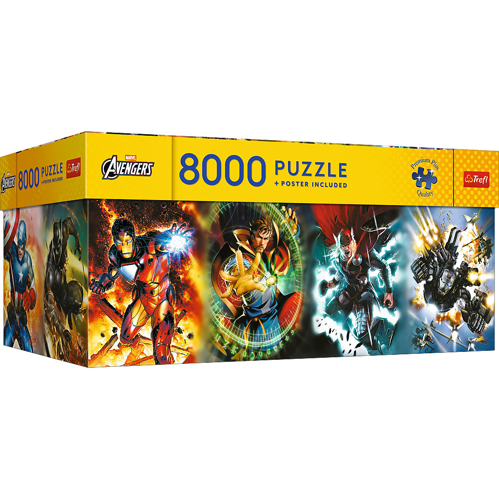 Trefl Premium Plus Avengers: Legends in Action 8000 Piece Puzzle
