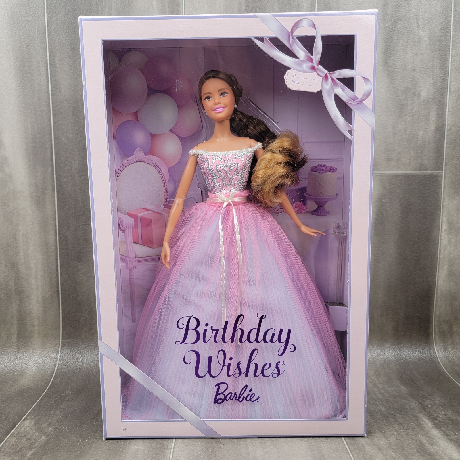 2017 Mattel Birthday Wishes Barbie Hispanic Pink Dress #DVP51 NRFB