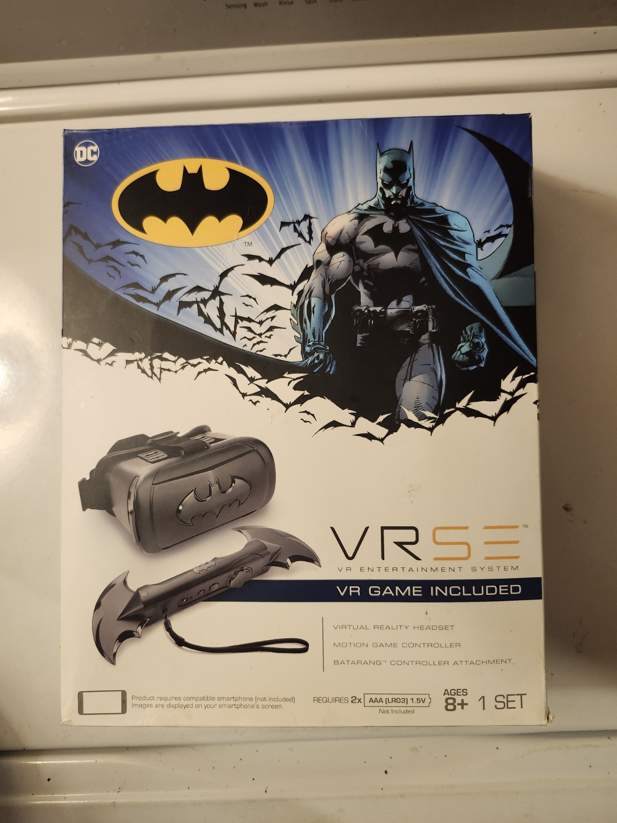 VRSE Batman Virtual Reality Set With Box VRSE Batman Virtual Reality Set With Box