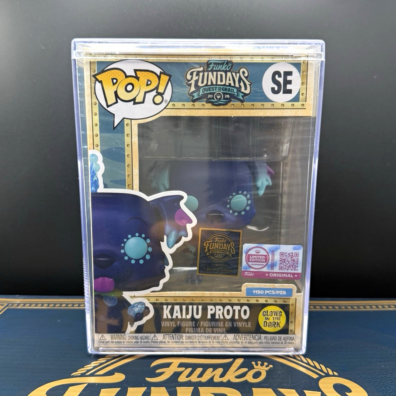 Funko POP Kaiju Proto Funko Fundays Quest for the Grail LE 1150 GITD
