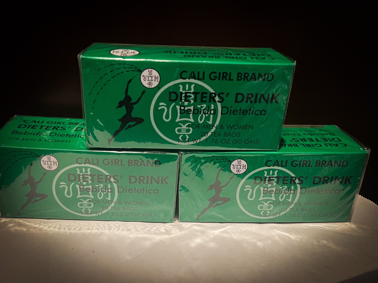 Cali Girl Brand dieters\'s drink  Pack of 3 ( 60 Tea bags)  
