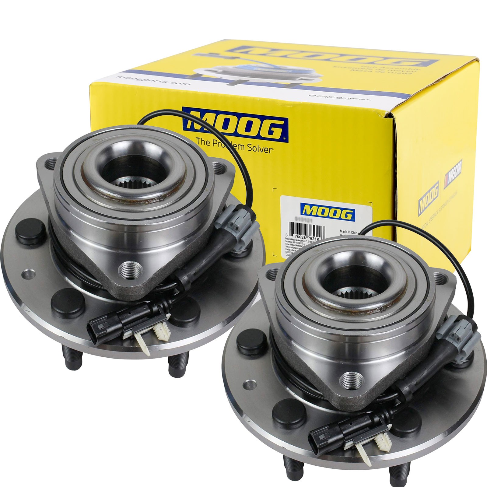 MOOG 4WD Front Wheel Bearing Hubs for Silverado Sierra 1500 Tahoe Yukon Escalade