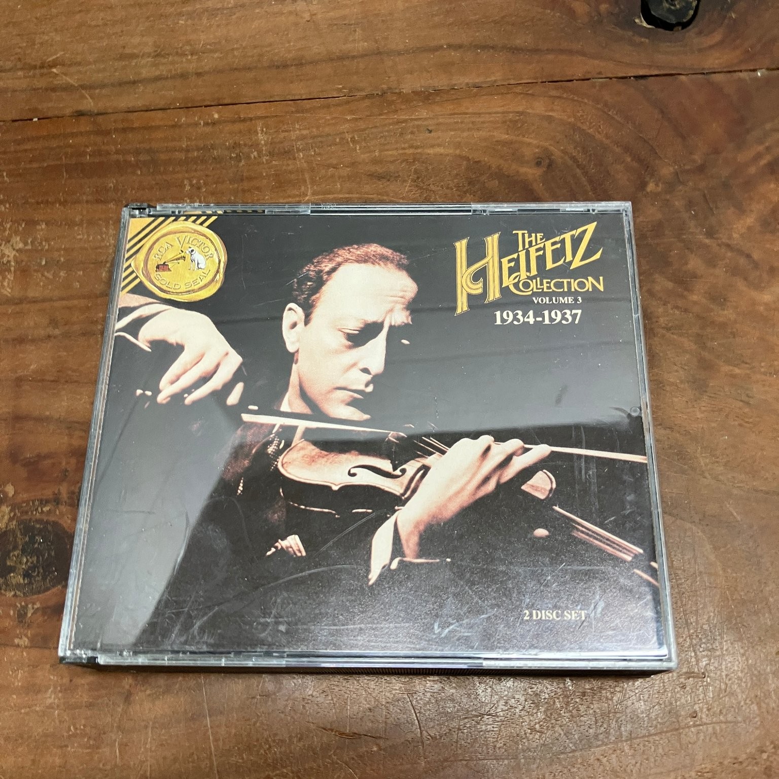 Jascha Heifetz – The Heifetz Collection Vol 3 CD 1994 Classical RCA Victor