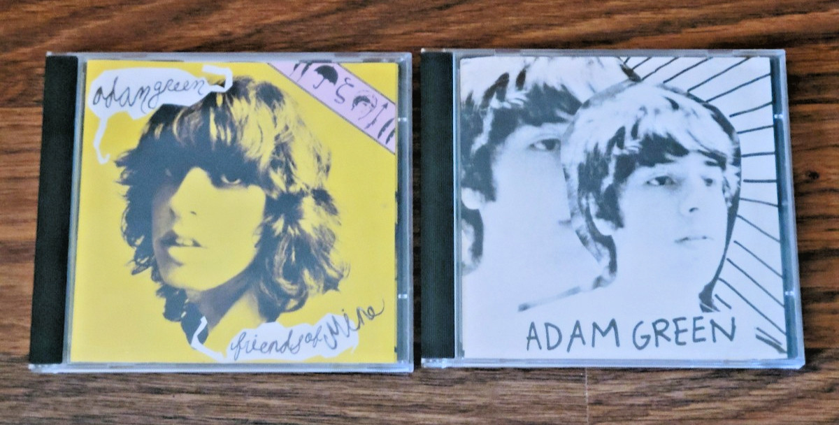 Adam Green 2 CD Lot - Garfield & Friends Of Mine Indie Anti-Folk Moldy Peaches