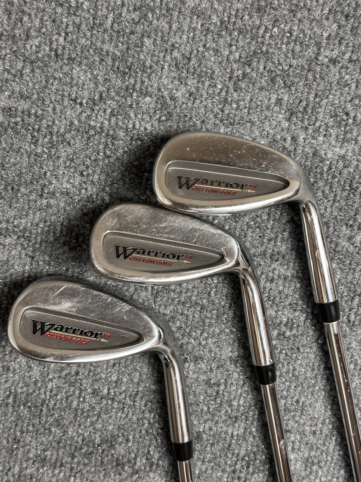 Warrior Custom Golf 3 Wedges 52° Gap, 56° Sand, 60° Lob 36.25”