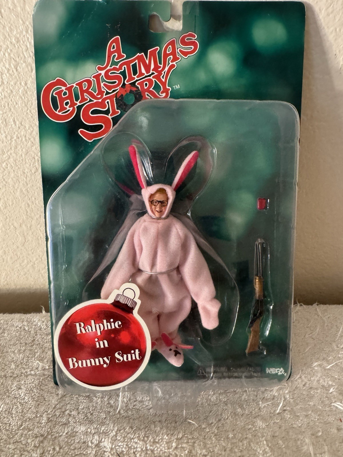 Vintage 2003 NECA A Christmas Story Ralphie Kramer Bunny Suit 5” Figure Sealed