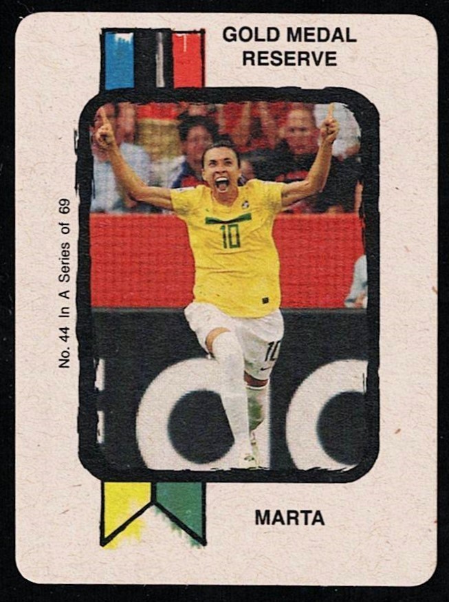 MARTA - BRAZIL WOMEN\'S SOCCER #44 SPOT THE WINNER \