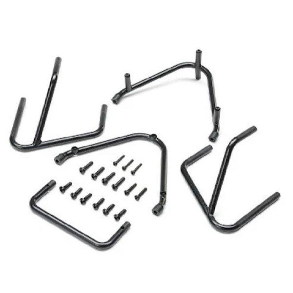 Losi LOS-1898 Bumper Set, Black: 22S Sprint