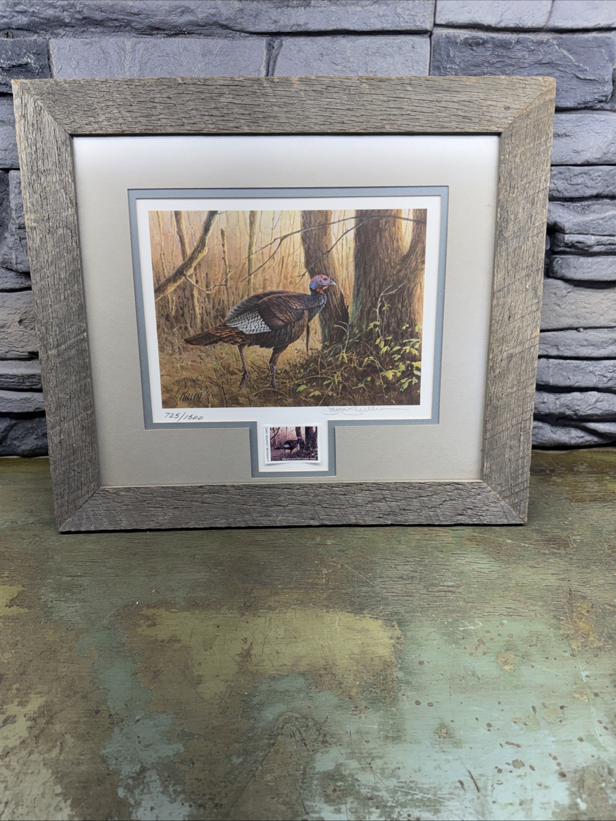 Vintage James Killen Limited Edition Signed Print 725/1500 1986 NWTF Turkey Vintage James Killen Limited Edition Signed Print 725/1500 1986 NWTF Turkey