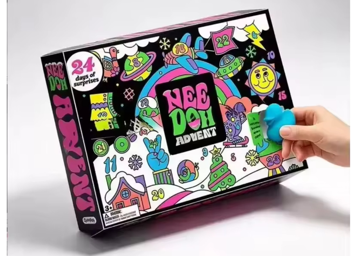 2026 NeeDoh Advent Calendar 24 Days Of Surprise Christmas Countdown BRAND NEW*