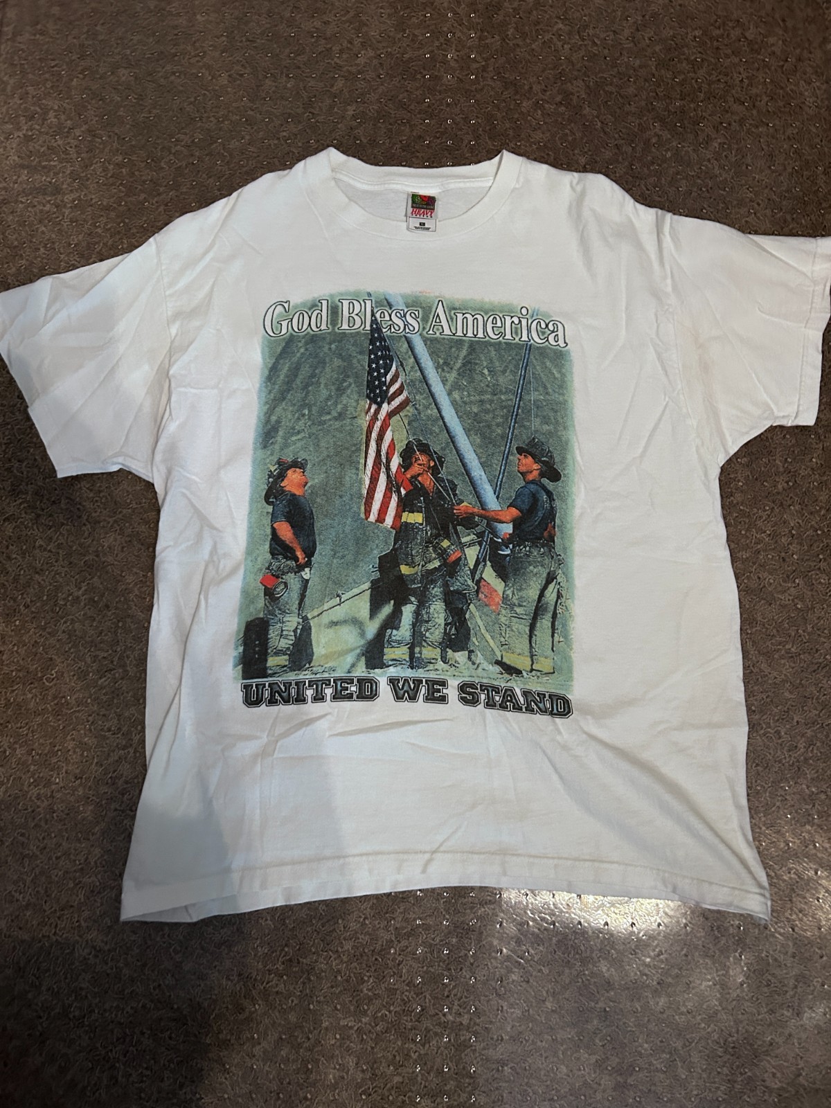 9/11 Memorial Vintage Y2K XL T-Shirt