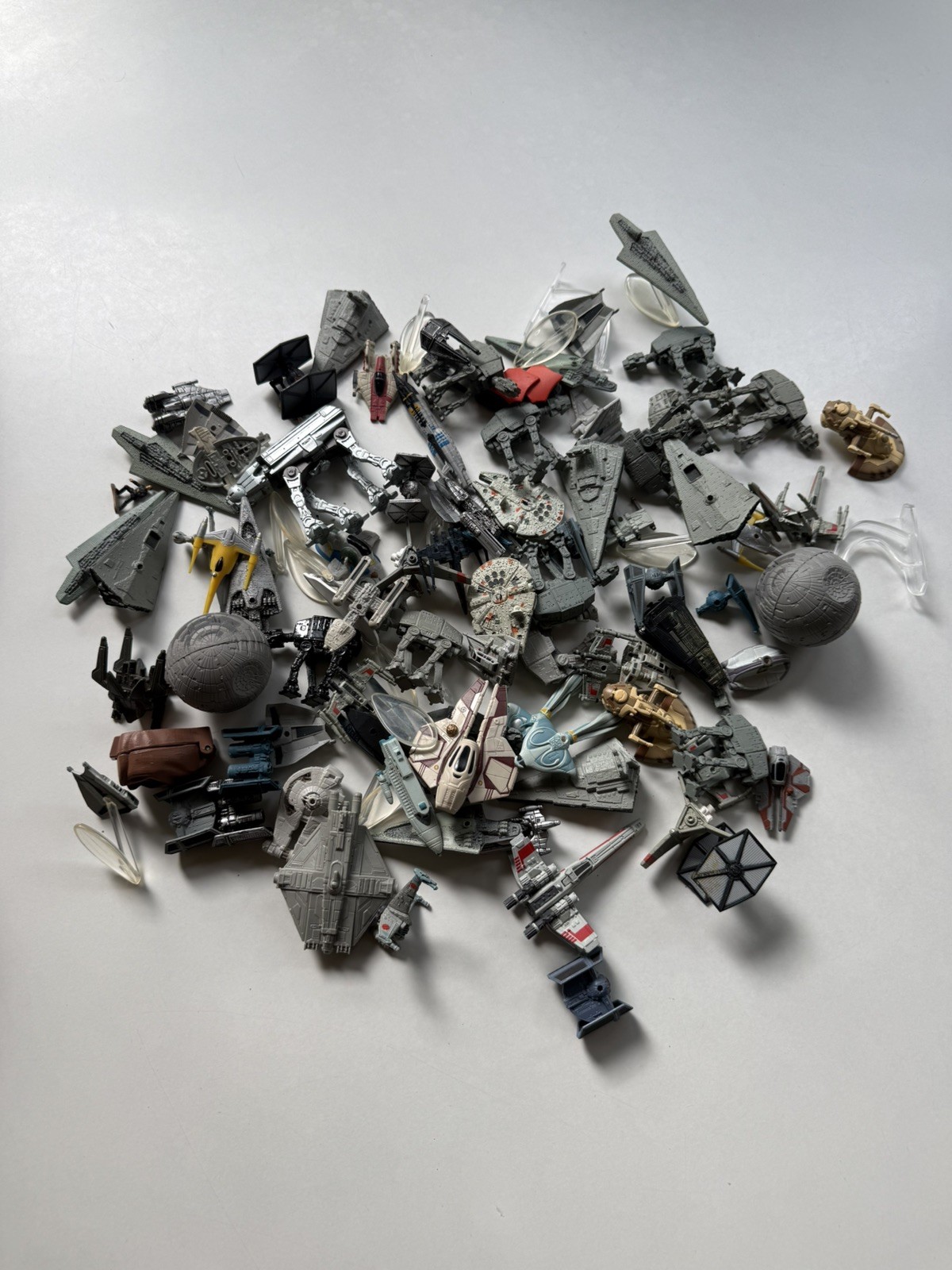 Vintage Hasbro LFL Star Wars Large Lot Of Ships And Figures Vintage Hasbro LFL Star Wars Large Lot Of Ships And Figures