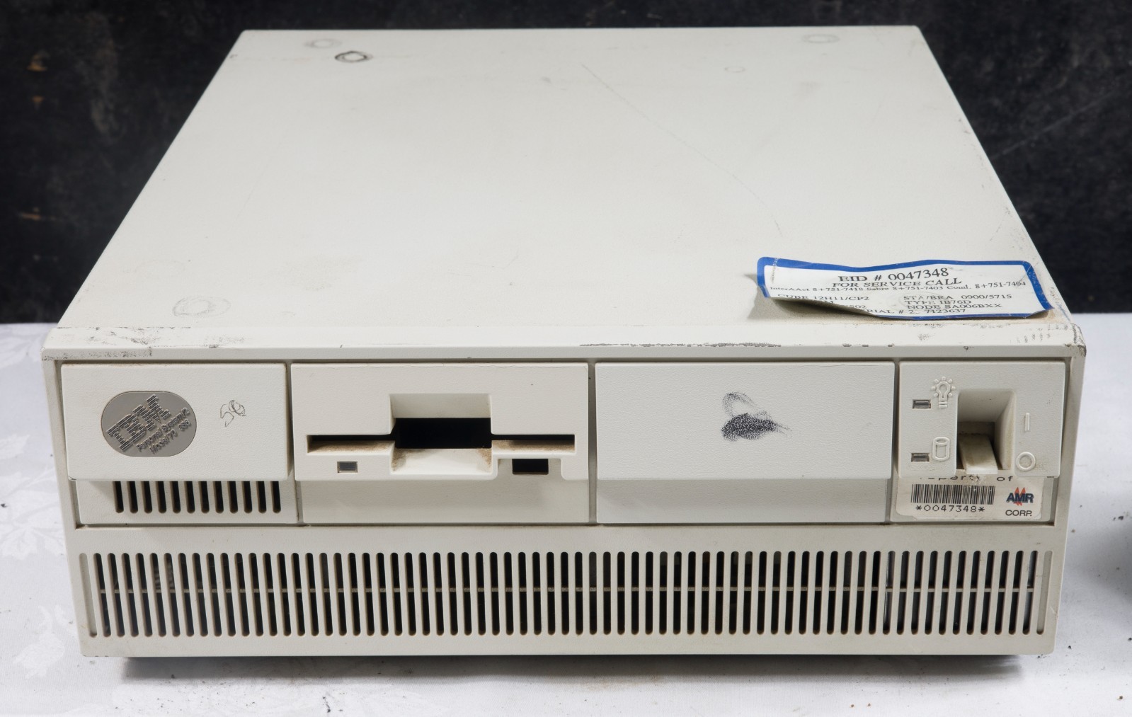 IBM PS/2 Model 70 386 8570-E61 386DX-16 6MB RAM tested to POST 3637