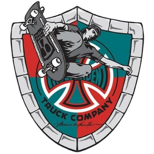 Independent Mountain Shield Skateboard Sticker 5\