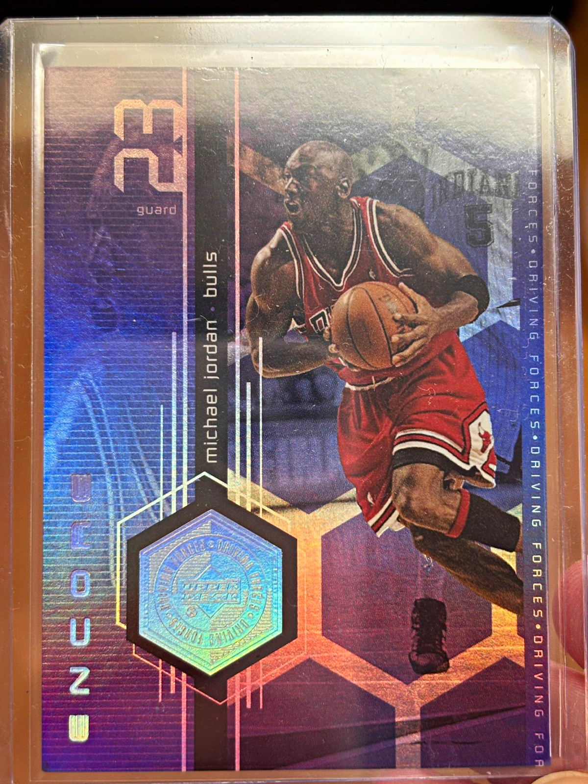 1998-99 Upper Deck Encore Michael Jordan Driving Forces #F1 Formula 1 Bulls